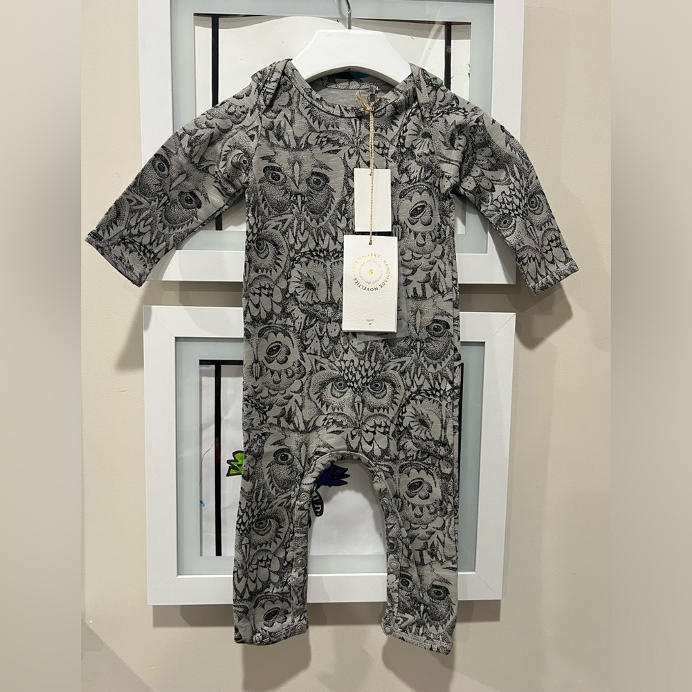 Soft gallery new size 3m owl jumpsuit